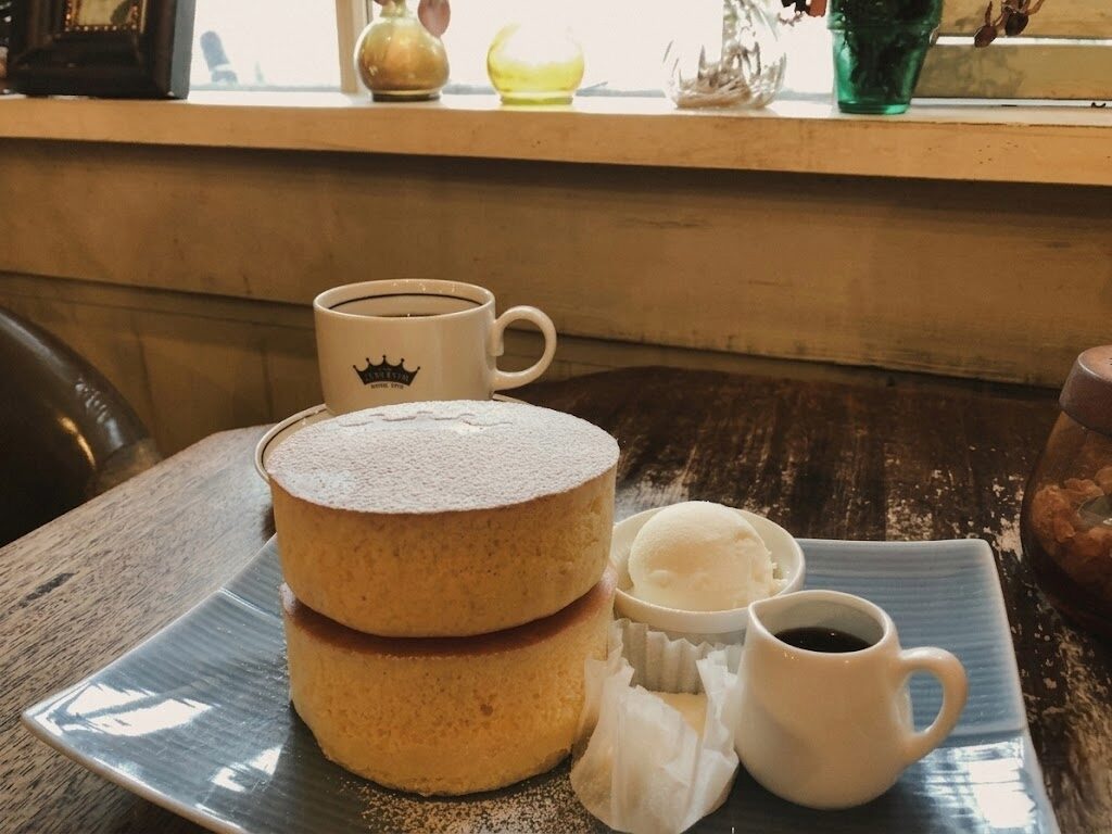高松・牟礼「喫茶アンデルセン」ホットケーキ